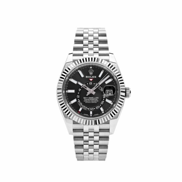 Rolex Sky-Dweller 326934 Stainless Steel Black Dial Jubilee