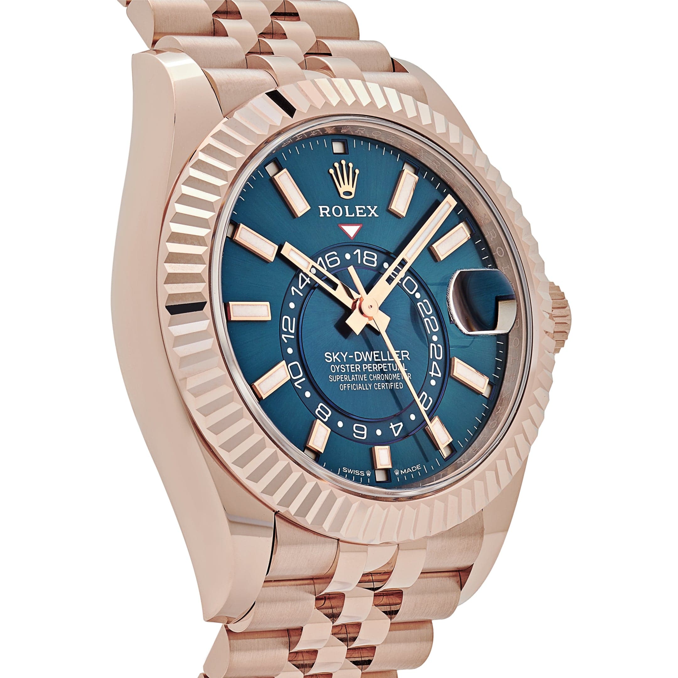 Rolex Sky-Dweller 336935 Everose Gold Blue Dial Jubilee - 图片 4