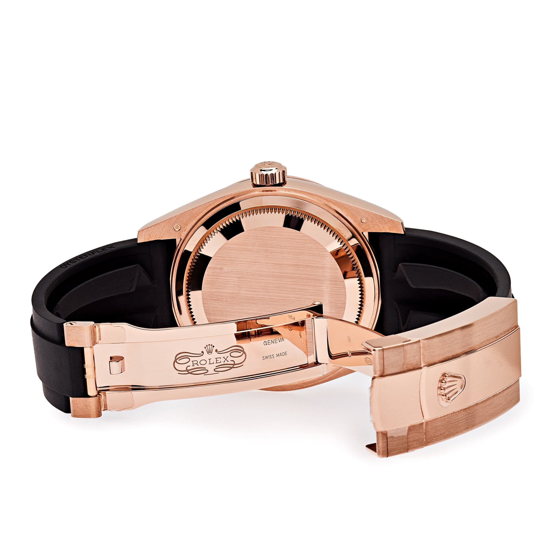 Rolex Sky-Dweller 326235 Rose Gold Brown Chocolate Dial Oysterflex - 图片 4