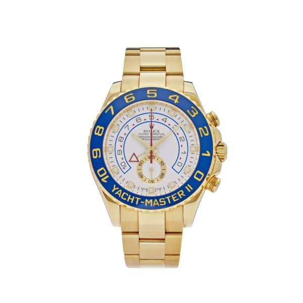 Rolex Yacht-Master II 116688 Yellow Gold White Dial (2017)