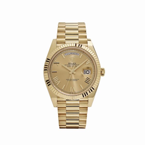 Rolex Day-Date 40 228238 Yellow Gold Champagne Roman Dial (2024)