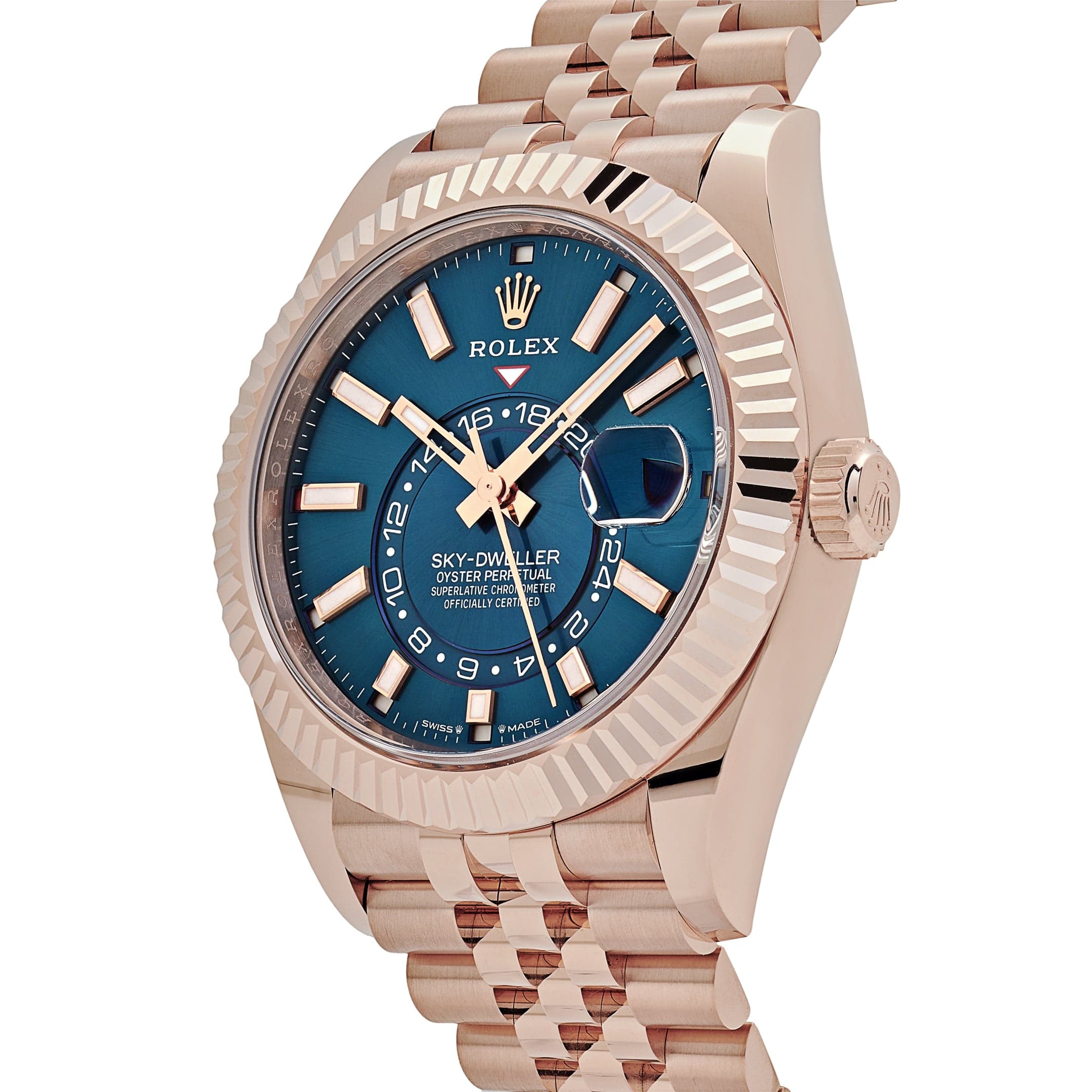 Rolex Sky-Dweller 336935 Everose Gold Blue Dial Jubilee - 图片 3