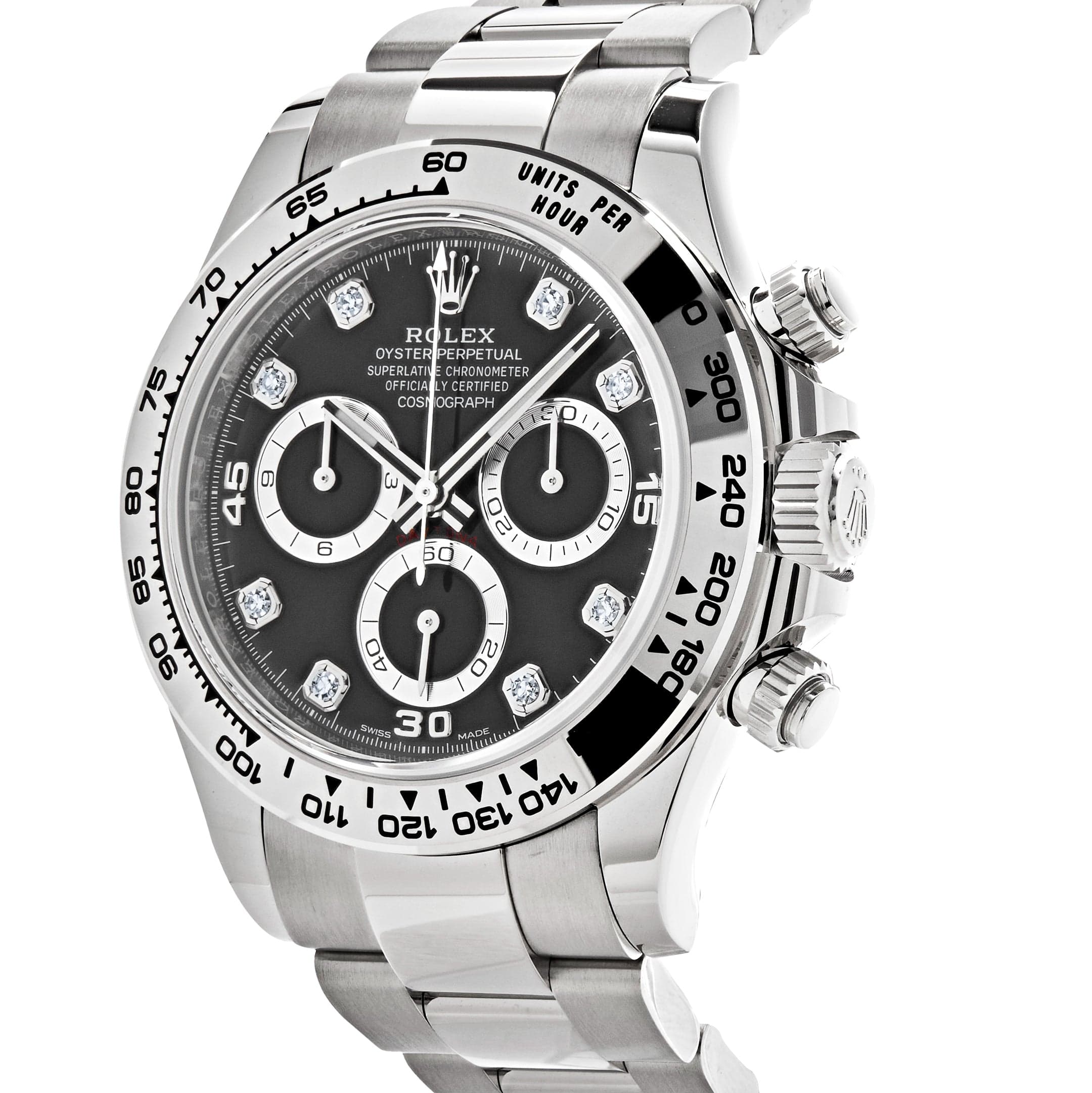 Rolex Daytona 116509 White Gold Black Diamond Dial - 图片 2